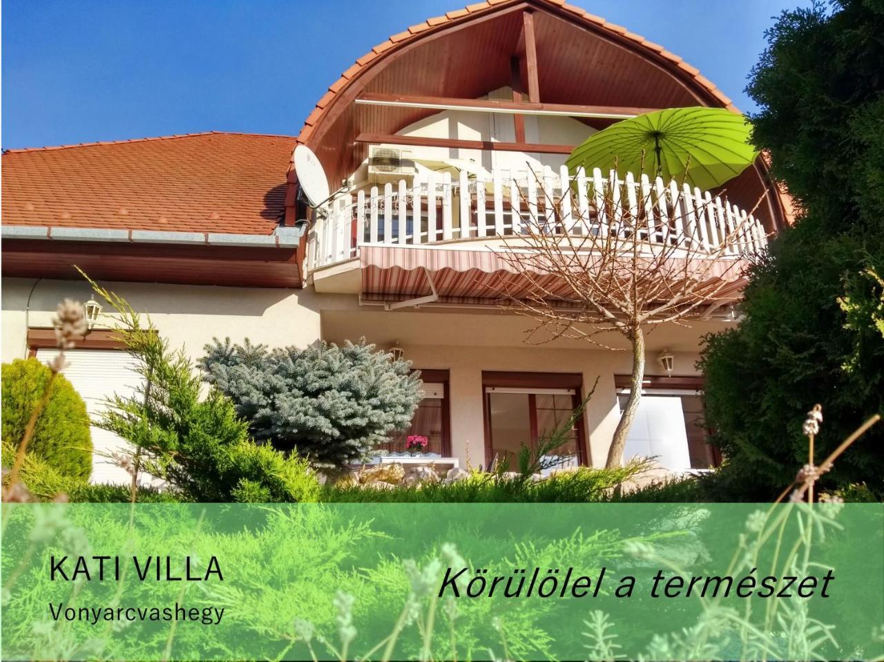 Kati Villa Vonyarcvashegy Exterior foto